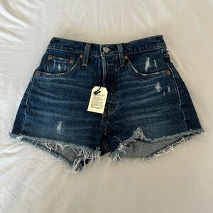 Levi’s Blue Jean Shorts